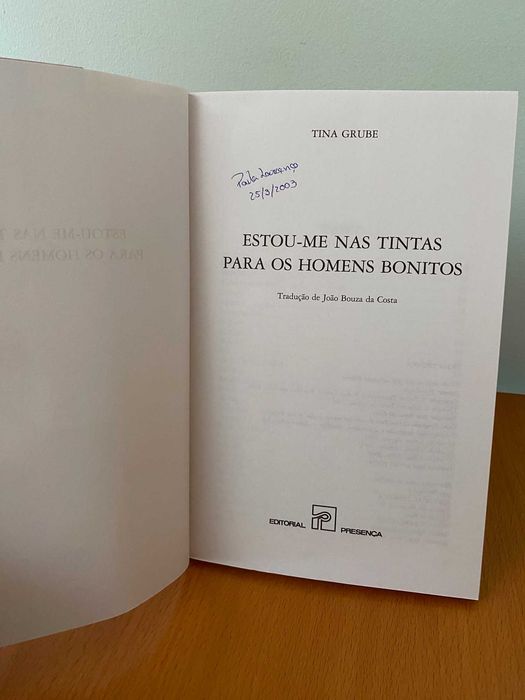 Estou-me nas Tintas para os Homens Bonitos - Tina Grube