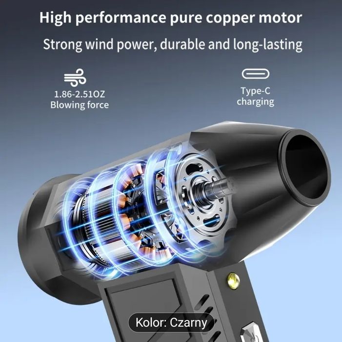 Przenośna dmuchawa, turbo fan