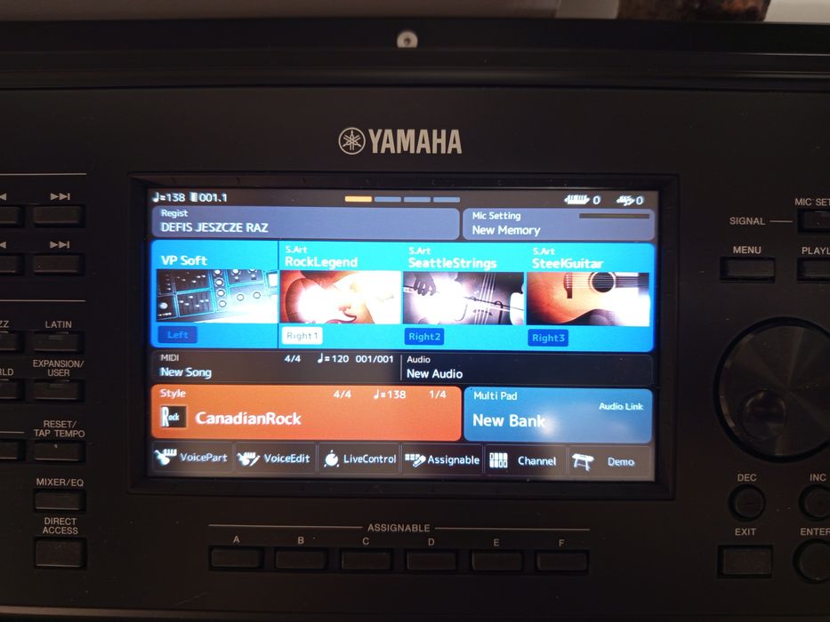 Yamaha sx 700 stacja robocza