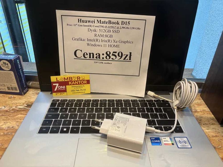 (3397/25/k) Huawei MateBook D15