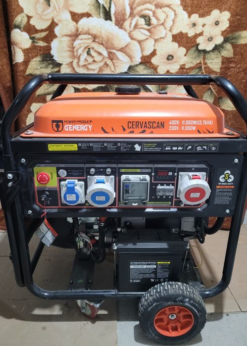 Генератор GENERGY gervascan 11kw.