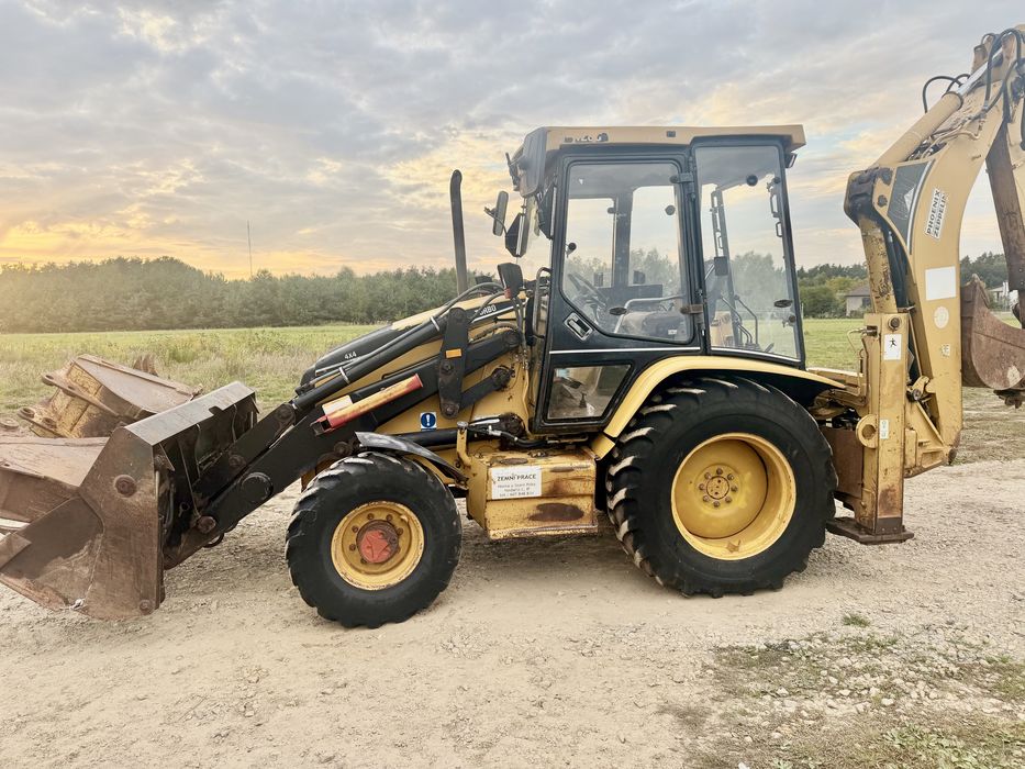 Cat 428c koparko ładowarka caterpillar 428c