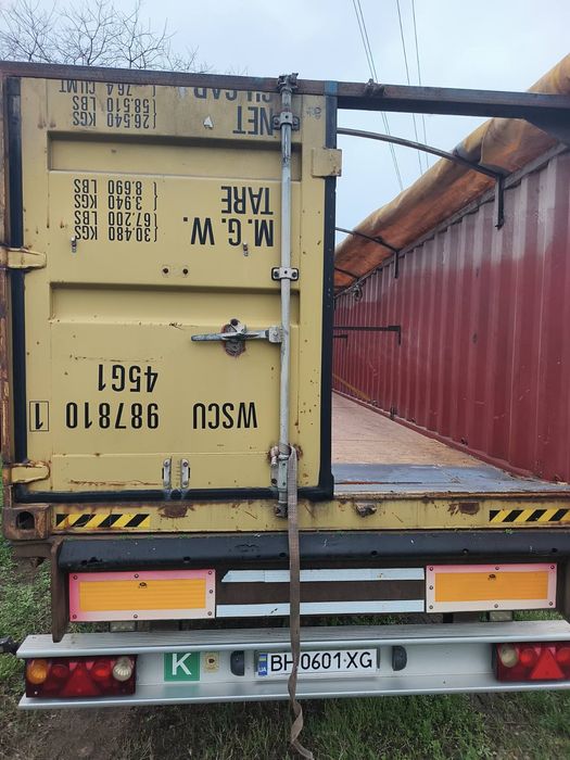 Продам контейнер под зерно 40', половинка