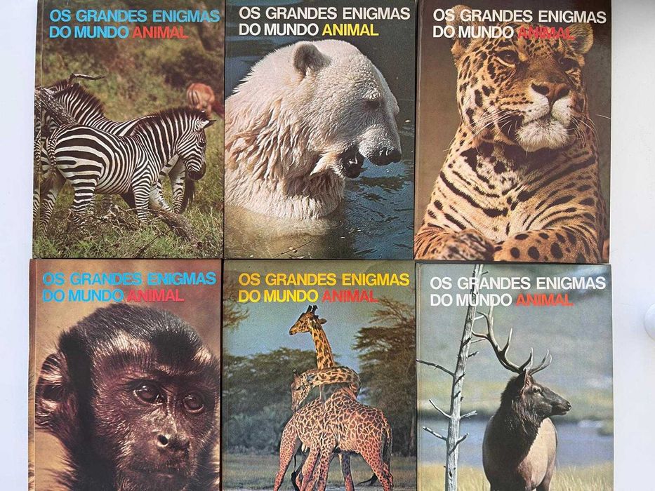 Os Grandes Enigmas do Mundo Animal – 6 livros