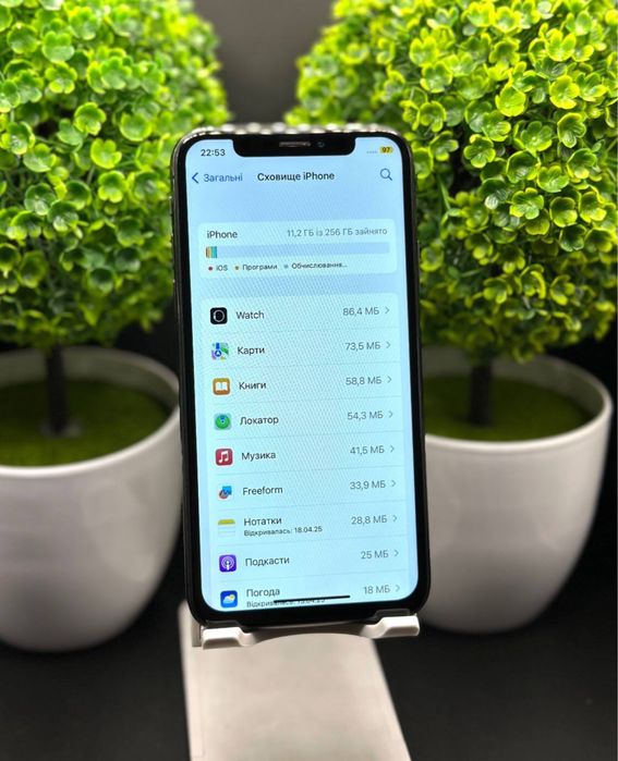 iphone x  на 256 гб