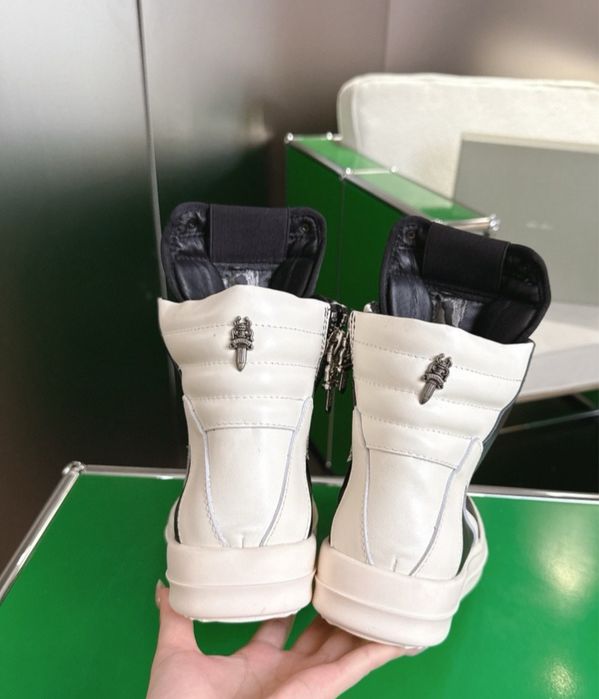 Кросівки RIck owens geobasket x chrome hearts