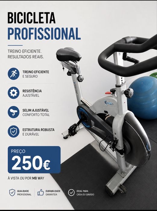 Bicicleta precor em bom estado professional