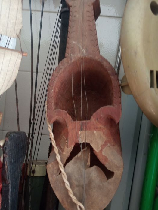 Instrumentos musicais africanas.  Genuínos.