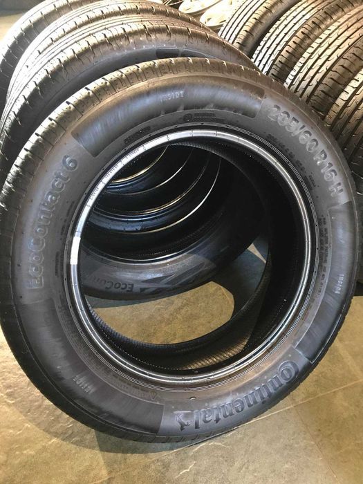 Шини нові літо 205/60/16 Continental Eco Contact 6 H