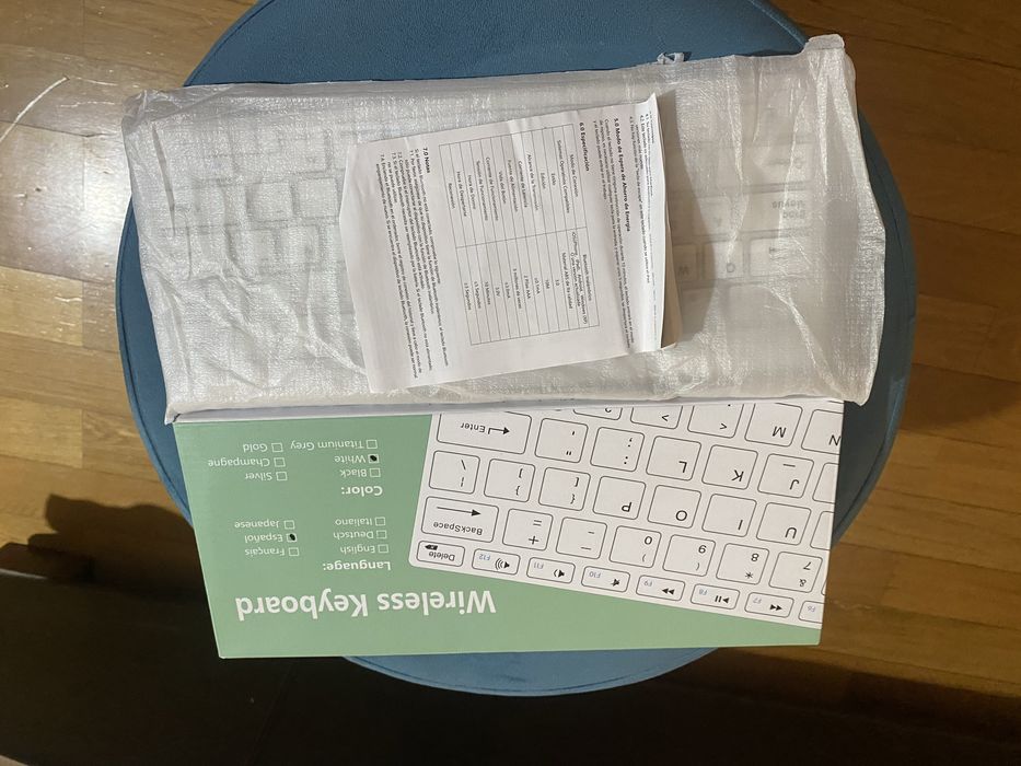 Teclado sem fios NOVO