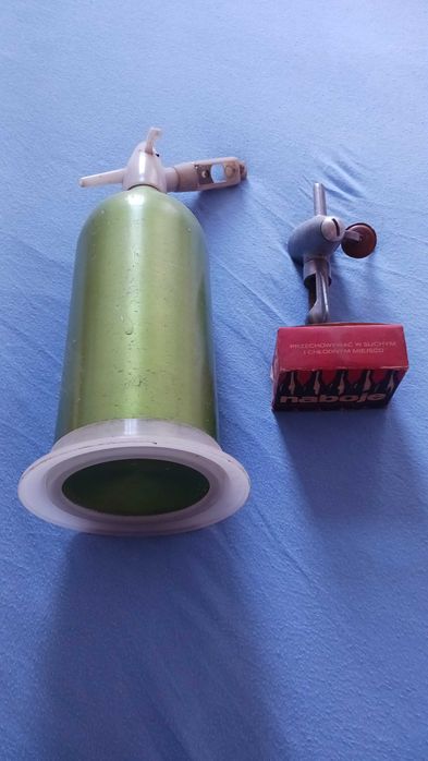 Syfon prl + naboje + głowica mechanizm z kranikiem