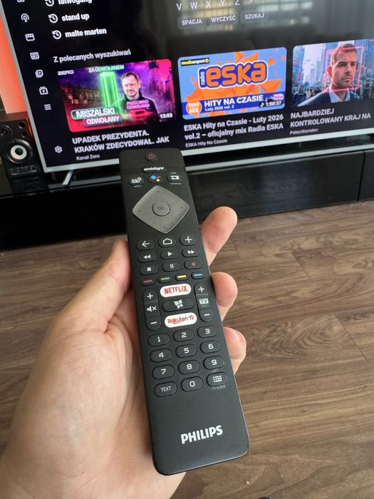 Telewizor PHILIPS 70 cali 4K UHD Smart TV Android | Trójstronny Ambilight | Stan Idealny!