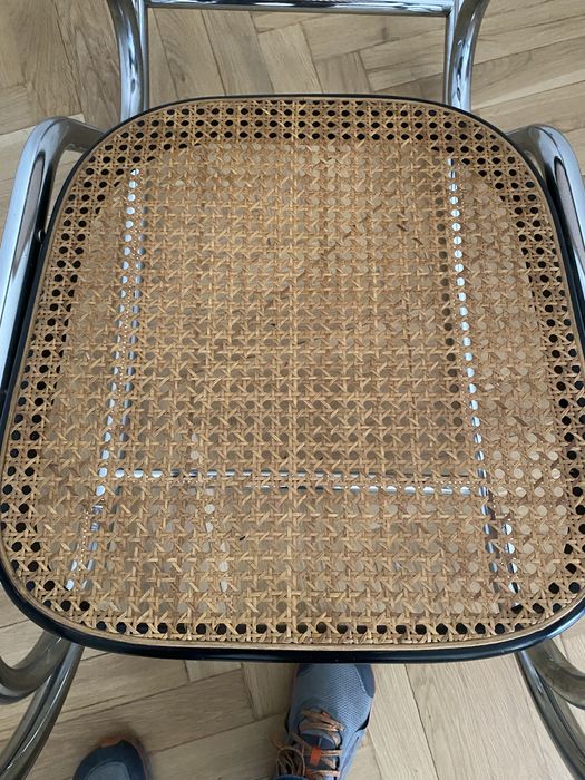 Fotel bujany, Cesca, Marcel Breuer, bauhaus, vintage design.Thonet