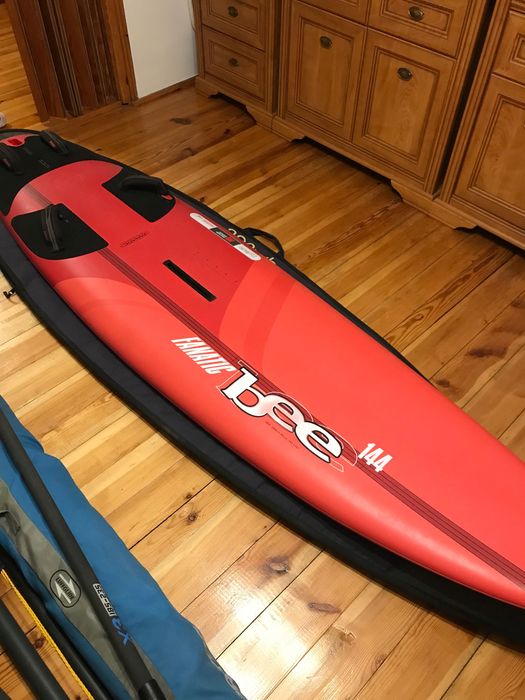 Deska windsurfingowa fanatic z żaglem komplet