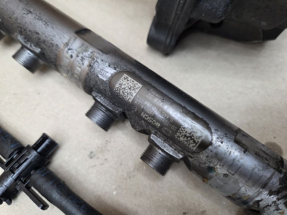 Układ paliwowy BMW E60 E61 N47D20A 177KM pompa wtryskiwacze listwa #2