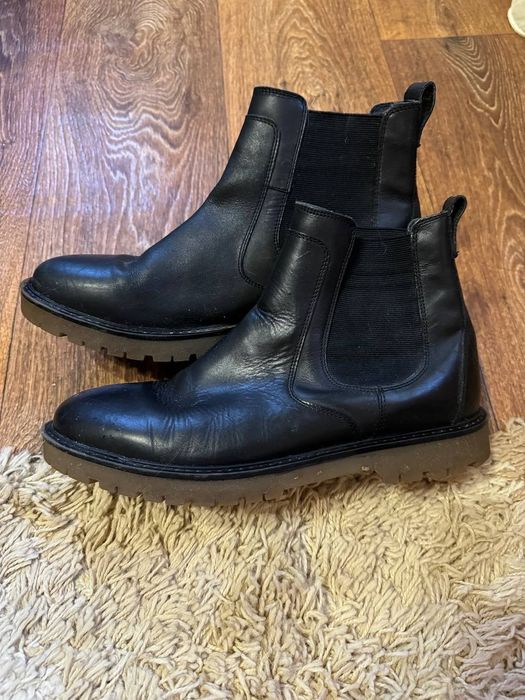 Чоловічі чоботи, ботинки Челсі pull and Bear
