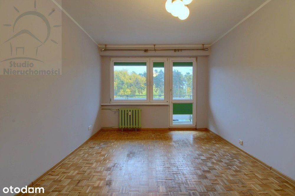 3 pokoje z balkonem bez mebli