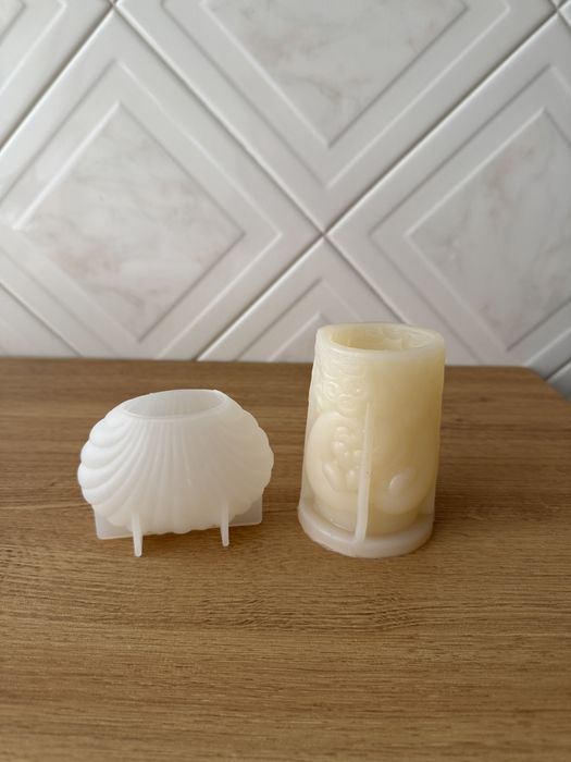 Conjunto moldes para velas de verão