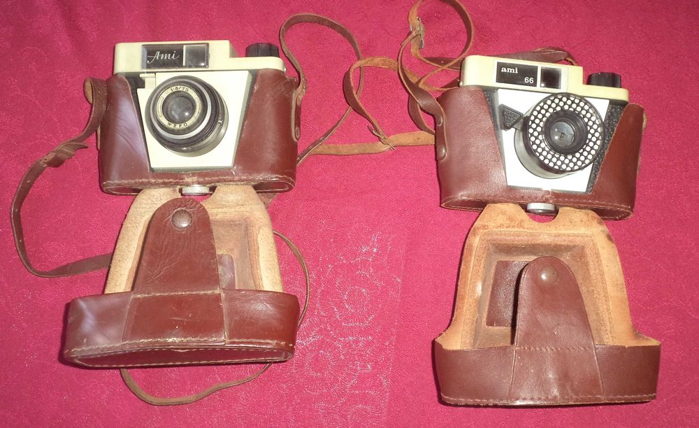 Aparat fotograficzny Ami  oraz Ami 66 - 2 sztuki