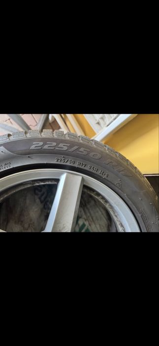 Alufelgi Dezent 17 + zimowe opony pirelli 5x112 ET48