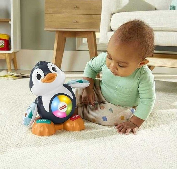 Fisher-Price HCJ59 - BlinkiLinkis pingwin interaktywny Linkimals nowy
