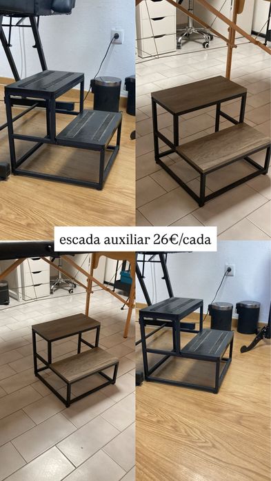 escada auxiliar dois modelos disponiveis
