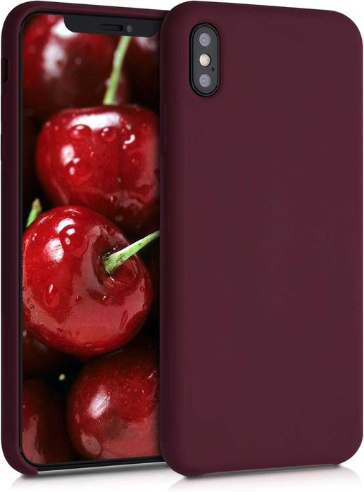 kwmobile Etui kompatybilne z Apple iPhone XS Max - Miękki pokrowiec