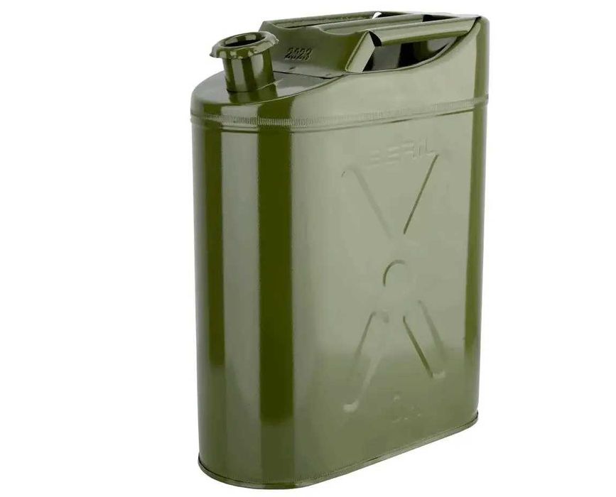 Каністра сталева BERIL для транспорутвання і зберігання, 10 літрів