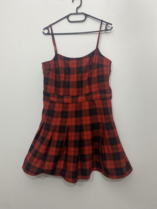 Sukienka krata damska H&M 38/40