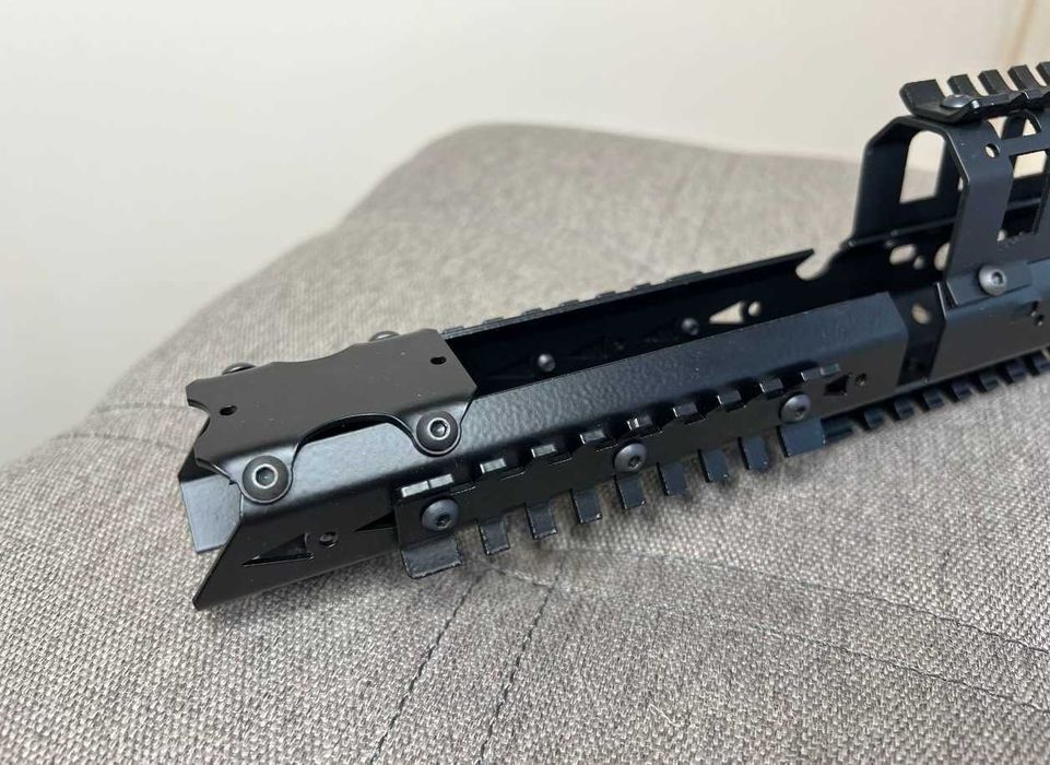 Тактична довга цівка цевье сталева для АК АКС АКМ ГАРАНТІЯ ВИРОБНИК