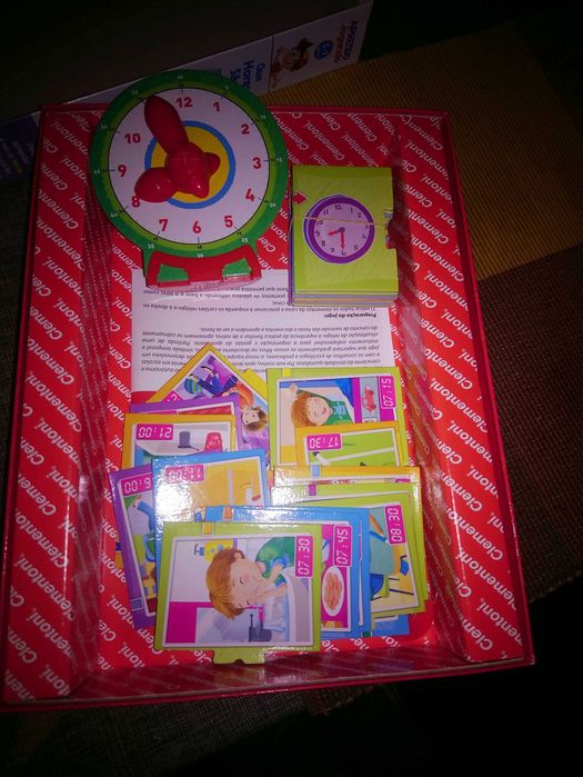 Clementoni Educational Clock-Learning Game423755618326292482