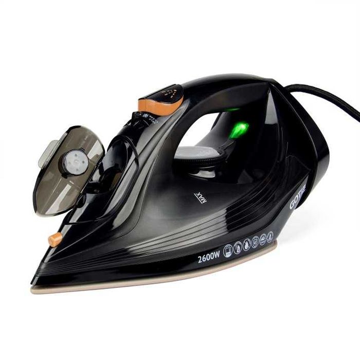 Żelazko GOTIE GZE-2600 Mocne 2600 W Ceramiczna stopa Strażak