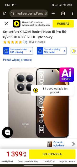 Nowy Redmi Note 15 Pro 5g
