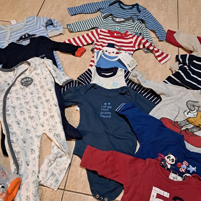 H&M, Esprit, Zestaw ubranka dla chłopca  62-68