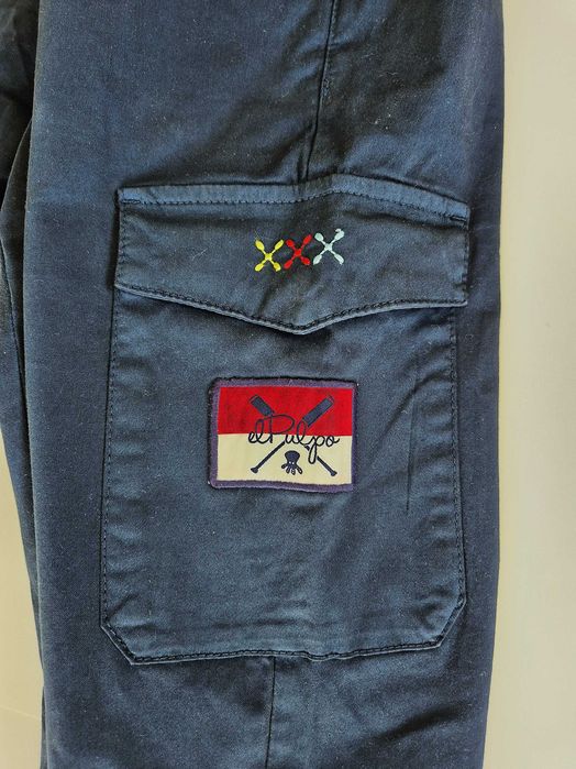 el Pulpo Woodcutter azul marino chinosy rozmiar US 36/EU 46