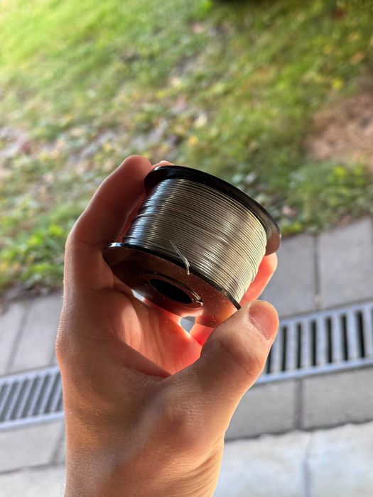 Drut do wiązarki ocynkowany 0,8mm do zbrojenia UNIWERSALNY - 5 rolek !