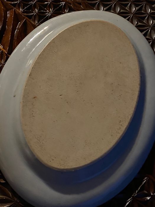 Travessa porcelana Chinesa séc XVIII Original 25 cm