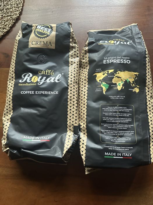 Sprzedam kawę ziarnista Royal Caffe Crema 10x1kg