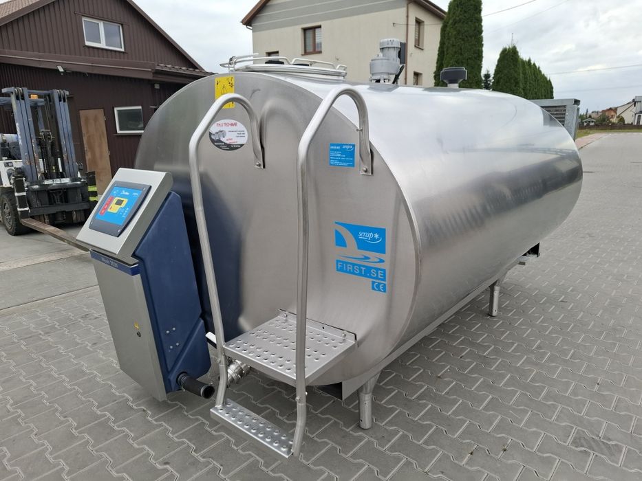 Zbiornik do mleka 3500L Serap RL20 2007r F-Vat