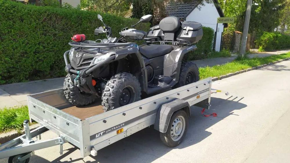 Wynajem przyczep otwartych transportowych - Kraków