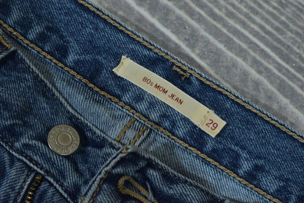 Levis Jeansy Mom W Stylu Lat 80-Tych W29 L32