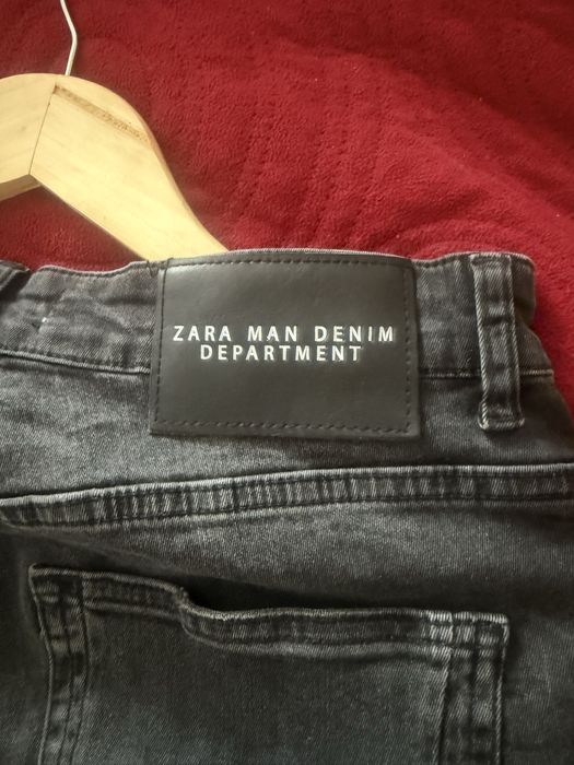 spodnie Zara Man przetarcia L