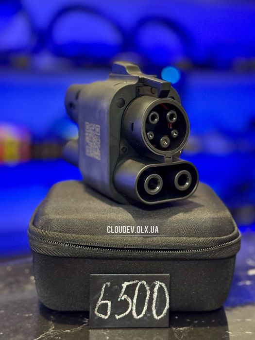CCS1 CCS2 500A GUWIEYG, AFYEEV, IPENGEN фабричний перехідник з Америки на Європу 250квт з замком