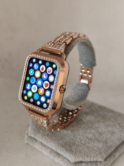 Смарт часы DTX Pro MAX Gold с функцией ответа на звонки