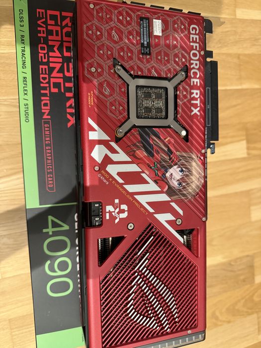 ASUS ROG Strix RTX 4090 EVA-02 Edition – limitowana wersja. Jak nowa!