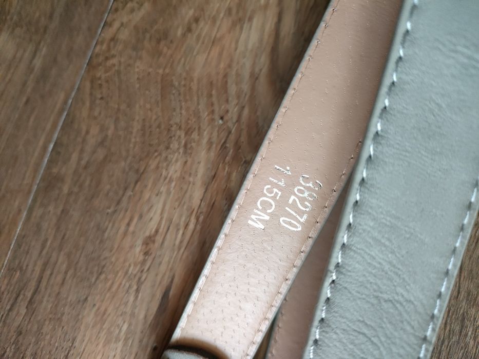 Pasek damski z ekologicznej skóry