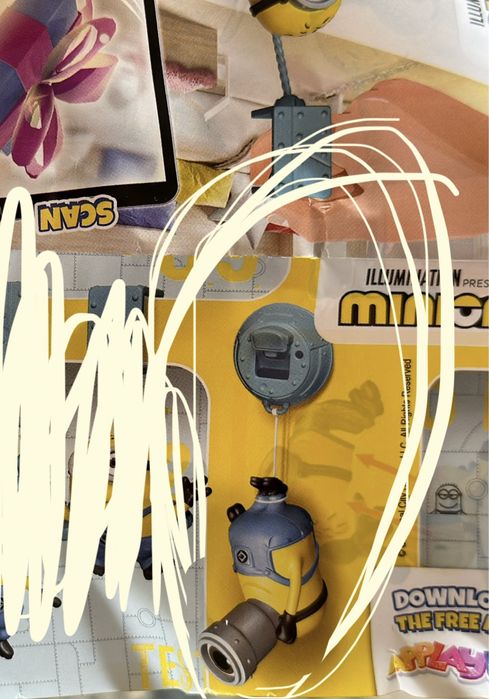 Кіндер максі міньони 2024 посіпаки minions kinder maxi