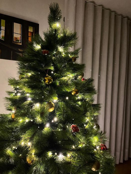 Árvore de Natal com 1,80 altura