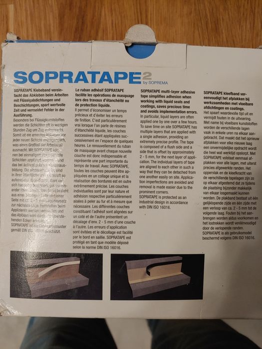 Taśma sopratape do żywic