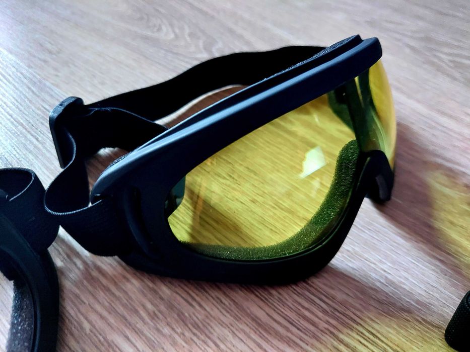 Захисні лижні окуляри, лыжные очки защитные, лижна маска, лыжная маска